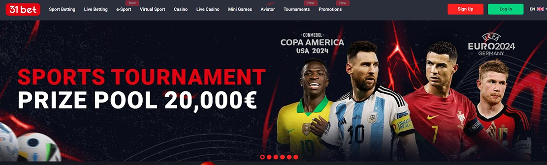 31Bet Casino – Claim €25 No Deposit Bonus