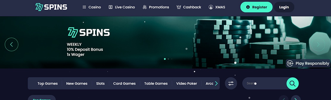77Spins Casino – Claim 50 No Deposit Free Spins on Valley of the Muses