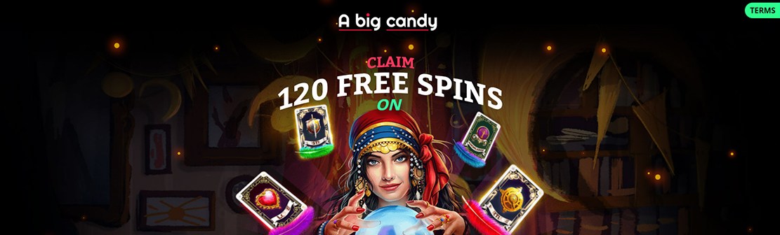 A Big Candy Casino – Claim 120 No Deposit Free Spins on Tarot Destiny