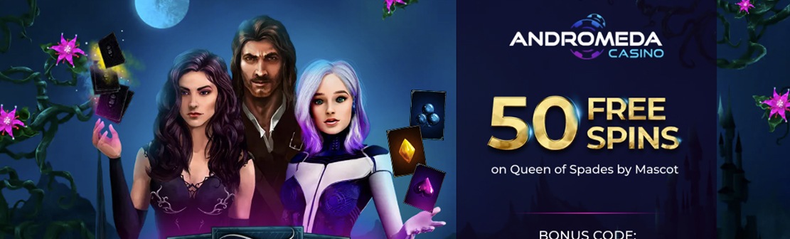Andromeda Casino – Claim 50 No Deposit Free Spins