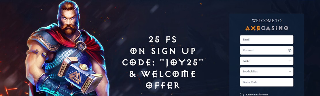 Axe Casino – Claim 25 No Deposit Free Spins on Book of Pyramids