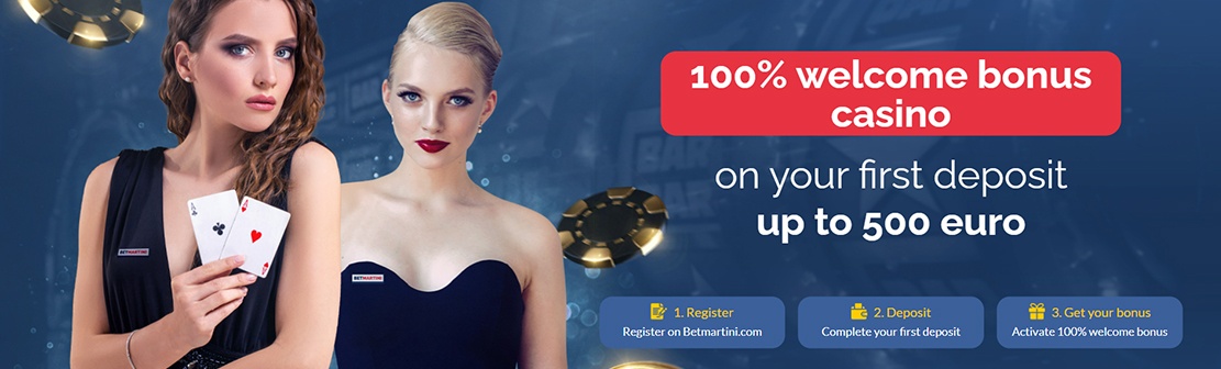 BetMartini Casino – Claim up to $500 Welcome Match Bonus