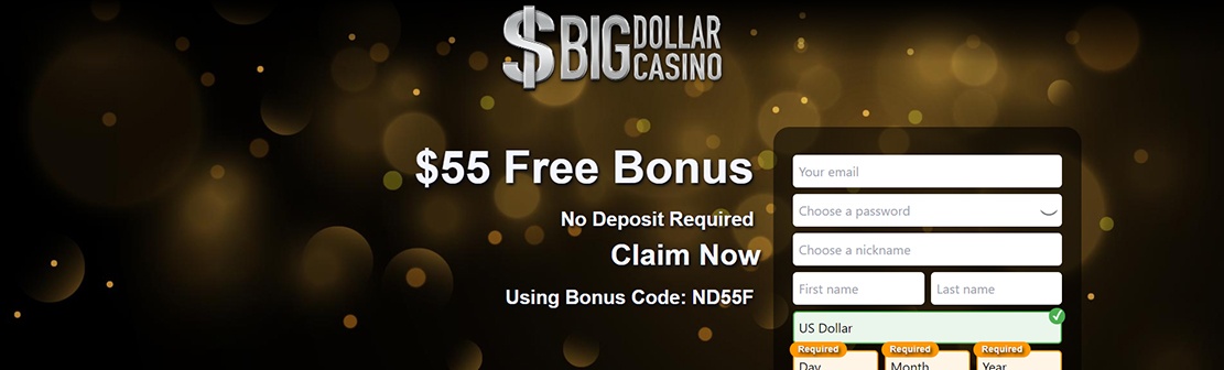 Big Dollar Casino – Claim Up To ₹80000 Match Bonus and 20 Free Spins