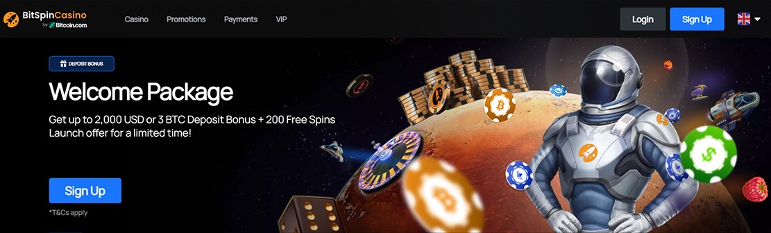 BitSpin Casino – Claim 20 No Deposit Free Spins on Slots