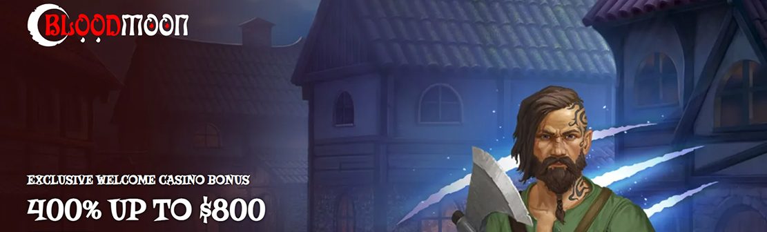 Blood Moon Casino – Claim up to €800 Deposit Match Bonus
