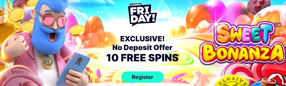 Casino Friday – Claim 10 No Deposit Free Spins on Sweet Bonanza