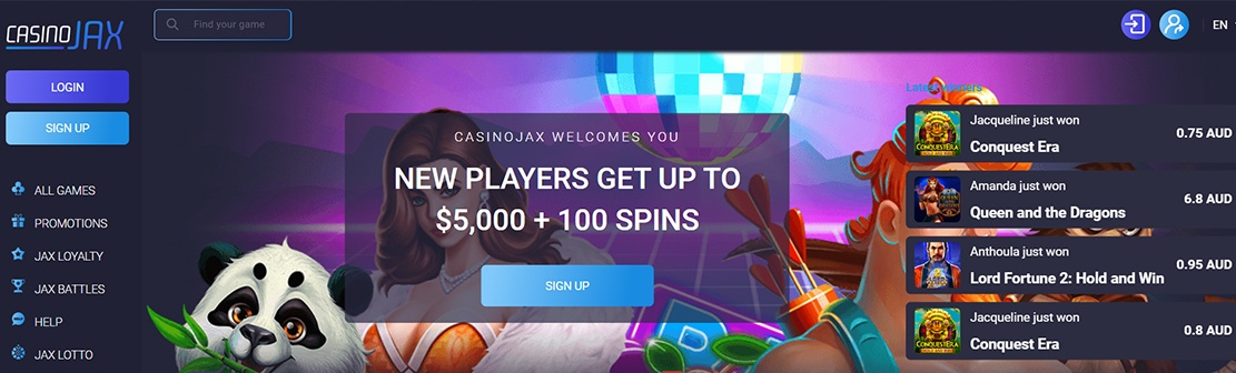 CasinoJAX – Claim 25 No Deposit Free Spins on Aloha King Elvis