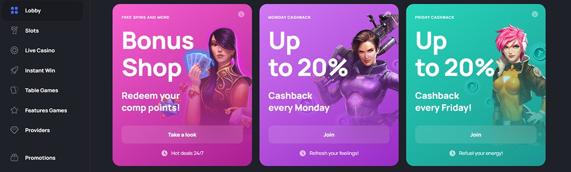 Coinslotty Casino – Claim 20% Cashback on First Deposit