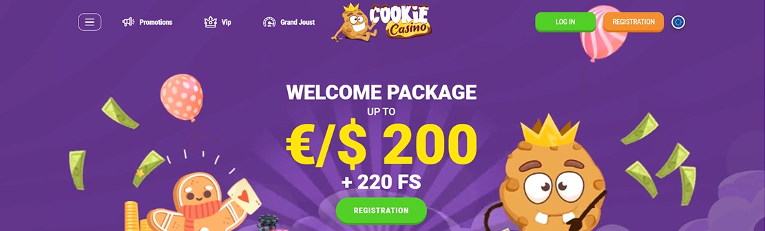 Cookie Casino – Claim 20 Free Spins on Four Lucky Diamonds