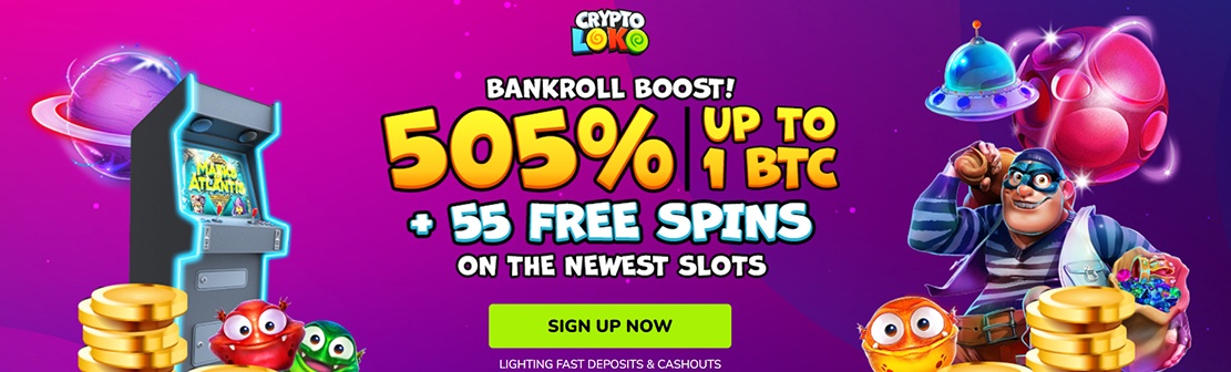 Crypto Loko Casino – Claim 105 No Deposit Free Spins on Neon Wheel 7s