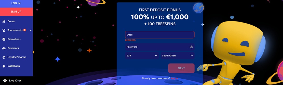 Evospin Casino – Claim Up To €300 Match Bonus and 100 Free Spins