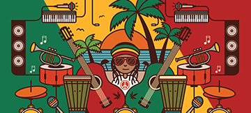 Reggae Themed Free Spin Slots
