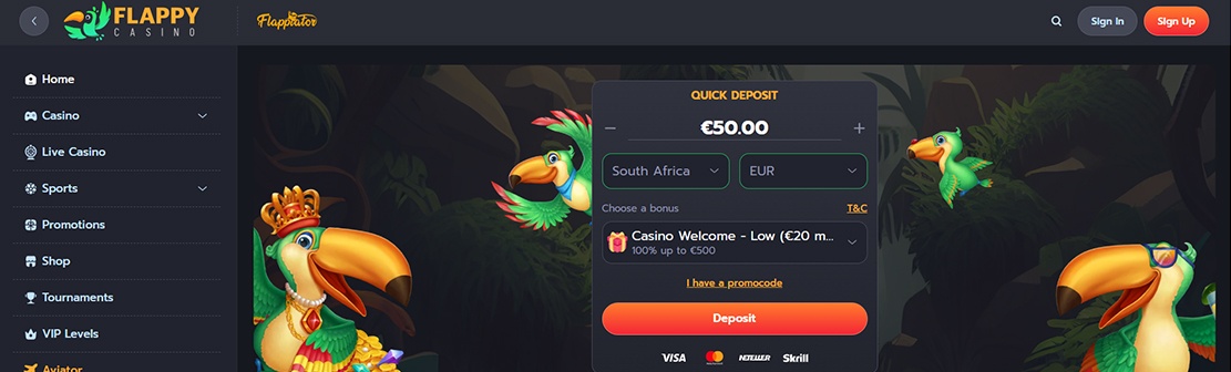 Flappy Casino – Claim 10 No Deposit Free Spins on Valley of Gods 2