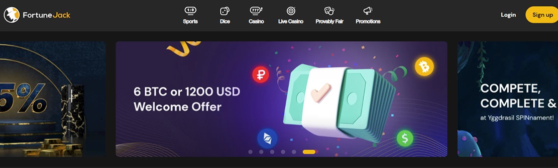 Fortune Jack Casino – Claim 25 No Deposit Free Spins