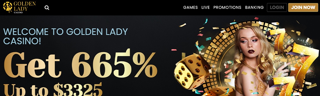 Golden Lady Casino – No Deposit Bonus