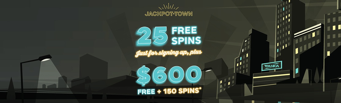 Jackpot Town Casino – Claim 25 No Deposit Free Spins on Green Chilli