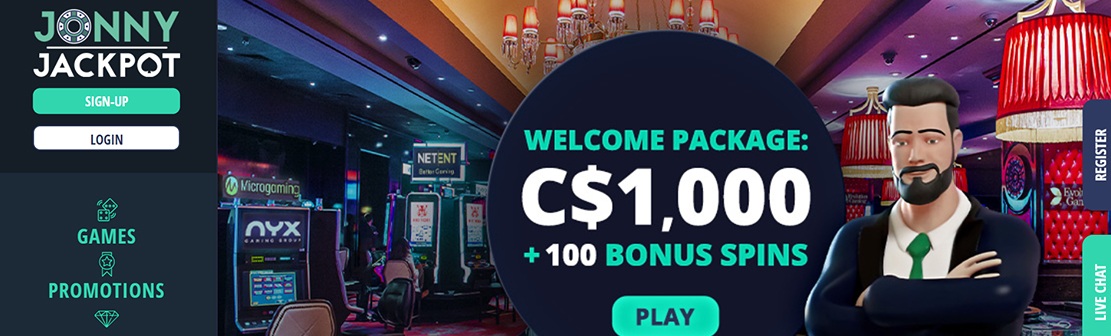 Jonny Jackpot Casino – Claim Up To ₹100,000 Match Bonus on the First Three Deposits