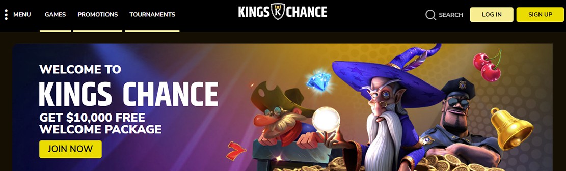 Kings Chance Casino – Claim 30 No Deposit Free Spins on Reels of Wealth