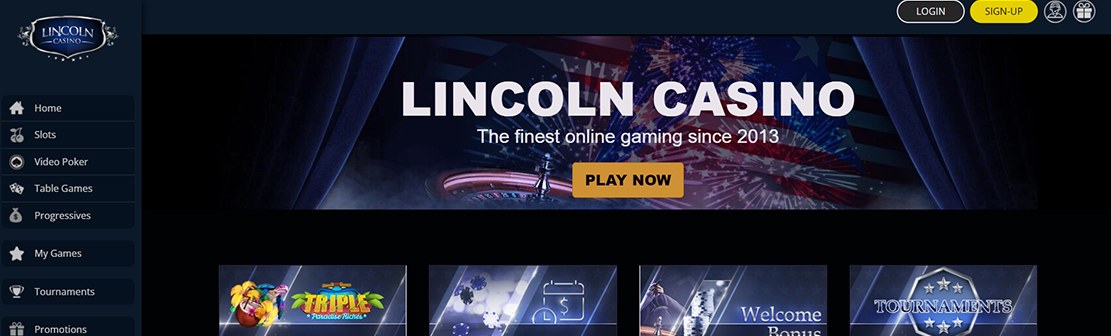 Lincoln Casino – Claim $15 No Deposit Bonus 