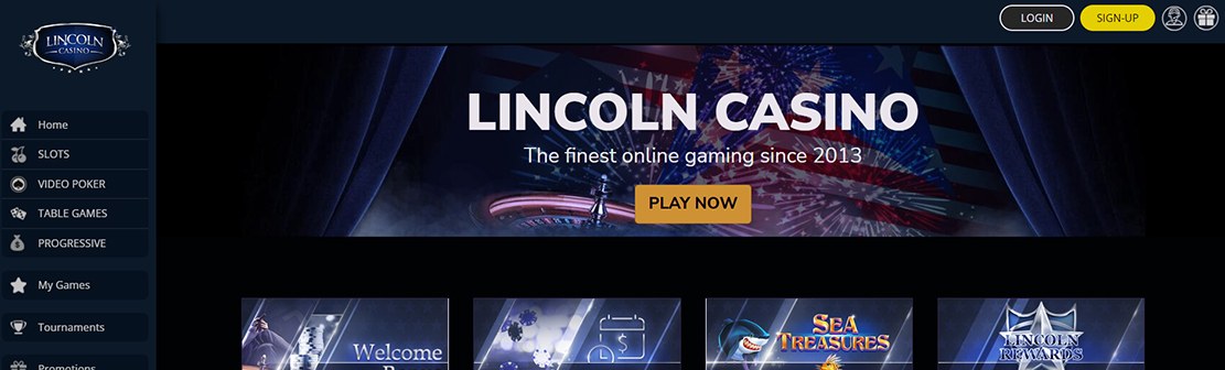 Lincoln Casino – Claim $15 No Deposit Bonus