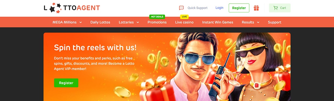 Lotto Agent Casino – Claim 50 No Deposit Free Spins on Fruit Party 2