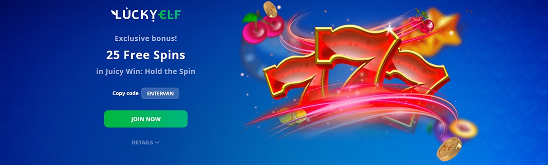 Lucky Elf Casino – Claim 25 No Deposit Free Spins on Juicy Win: Hold the Spin