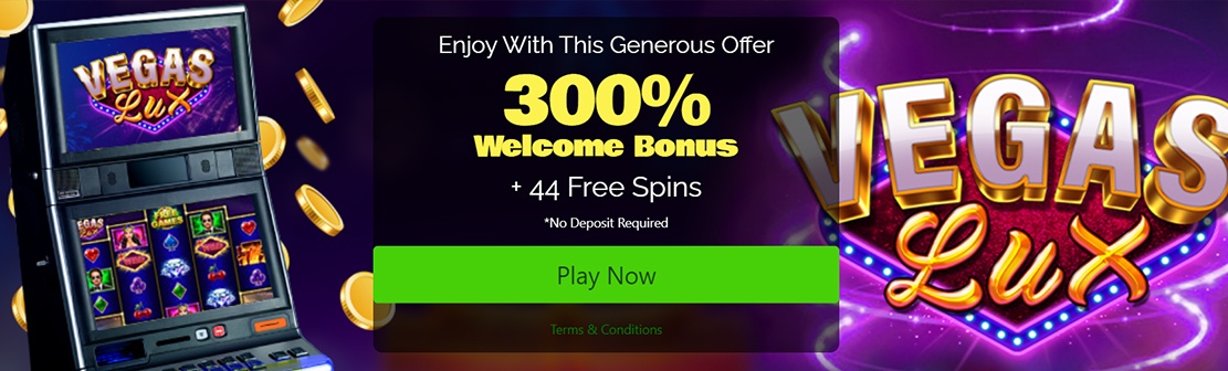 Lucky Hippo Casino – Claim 44 No Deposit Free Spins on Vegas Lux