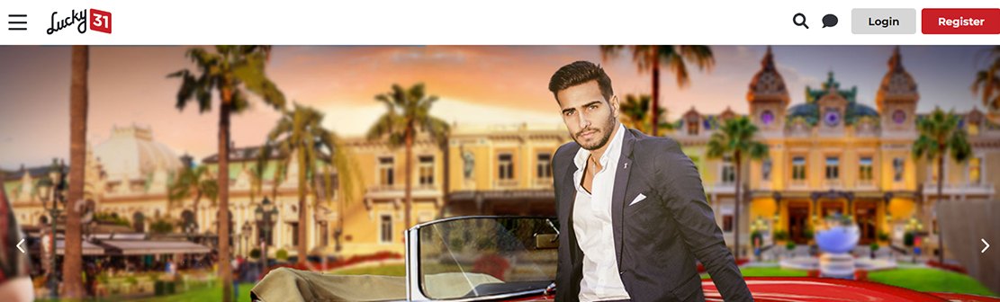 Lucky31 Casino – Claim up to €100 Welcome Match Bonus