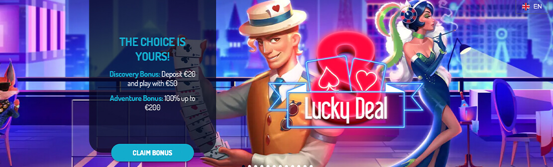 Lucky8 Casino – Welcome Match Bonus