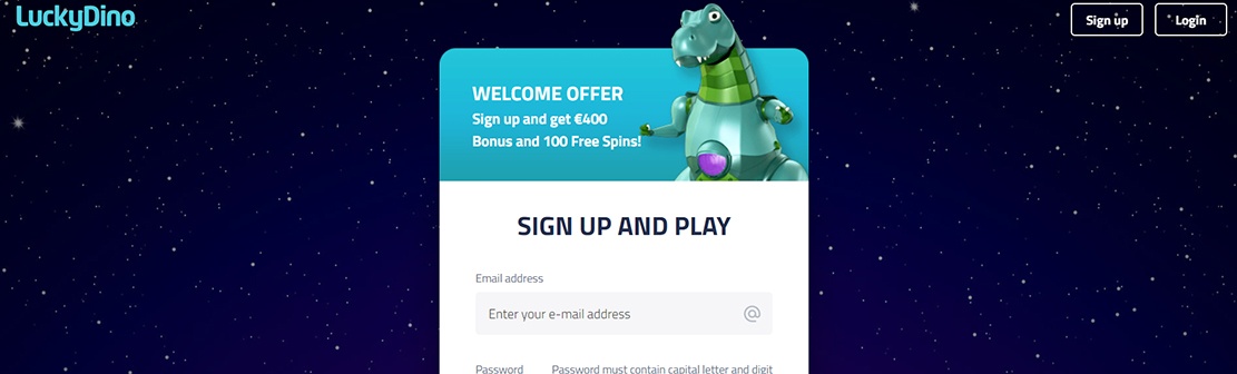 Lucky Dino Casino – Claim 7 No Deposit Free Spins 