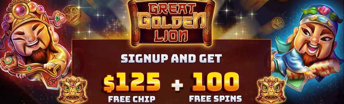 New Funclub Casino – Claim 100 No Deposit Free Spins on Great Golden Lion