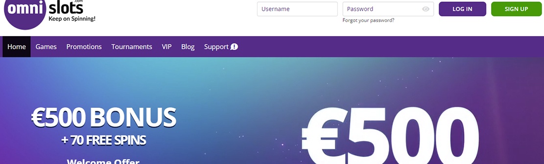 Omni Slots Casino – Claim Up To €600 Plus 105 Free Spins on First Two Deposits