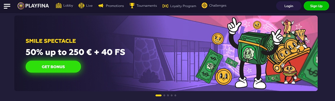 Playfina Casino – Claim 20 No Deposit Free Spins on Gold Rush with Johnny Cash