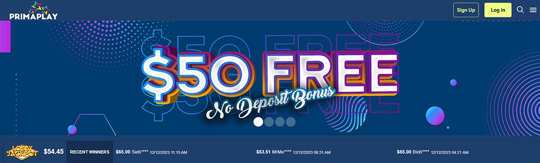 PrimaPlay Casino – Claim 100 No Deposit Free Spins on Cash Bandits 3