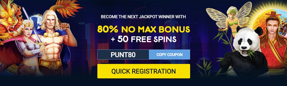 Punt Casino – Claim 55 Free Spins on Slots 