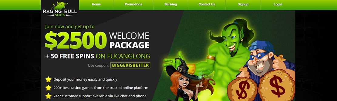 Raging Bull Casino – Claim 120 No Deposit Free Spins on Tarot Destiny