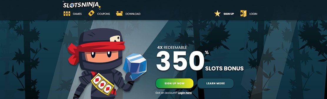 Slots Ninja Casino – Claim $20 No Deposit Bonus