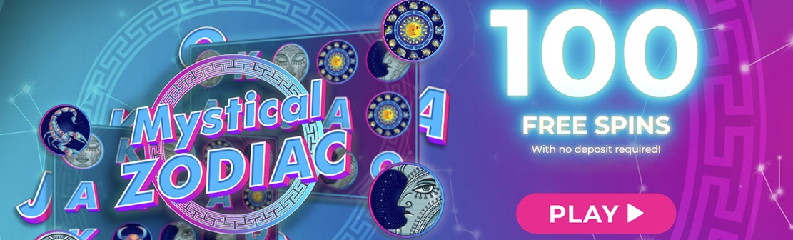 Spin Casino – Claim 100 No Deposit Free Spins on Mystical Zodiac