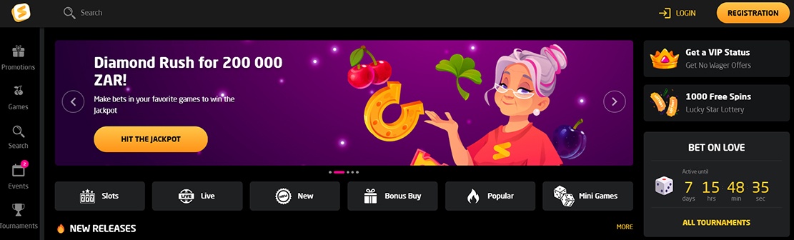 StayCasino – Claim 20 No Deposit Free Spins on Wild Cash