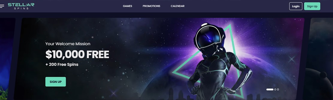 Stellar Spins Casino – Claim 20 No Deposit Free Spins on Queen of the Sun