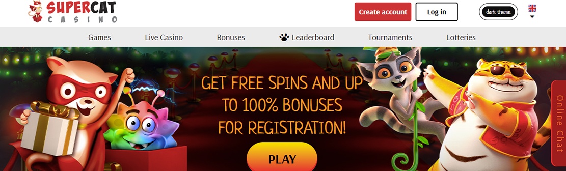 Super Cat Casino – Claim 60 No Deposit Free Spins on Gonzo’s Quest