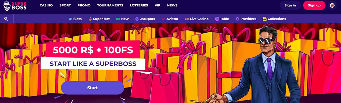 SuperBoss Casino – Claim up to $2400 Deposit Match Bonus