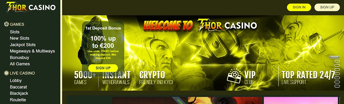 Thor Casino – Claim 20 No Deposit Free Spins on Spring Tails