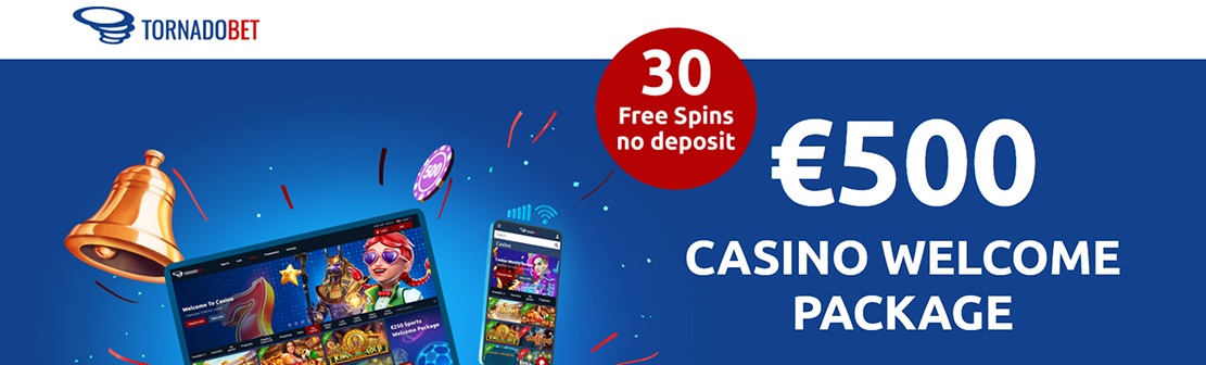 Tornadobet Casino – Claim 30 No Deposit Free Spins on Oryx Gaming Slots