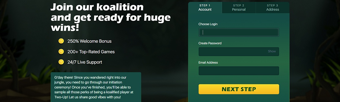 Two-Up Casino – Claim $25 No Deposit Bonus