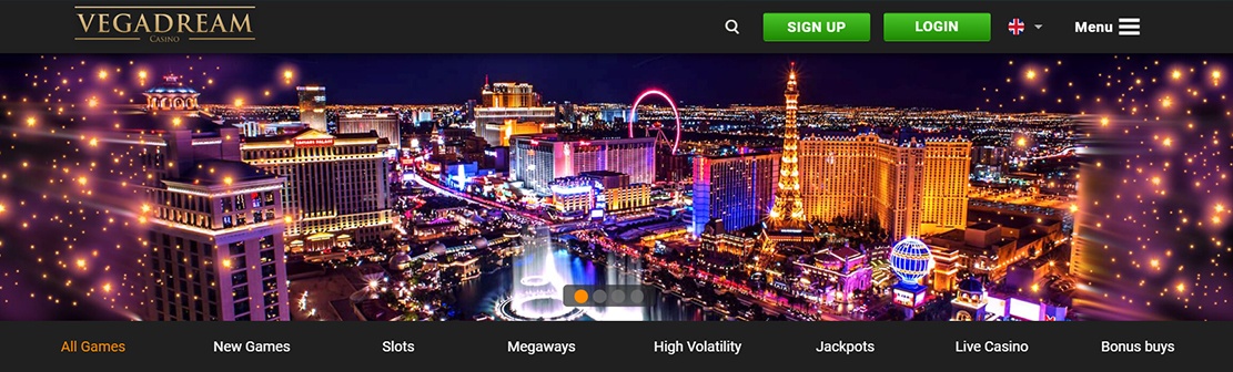 VegaDream Casino – Claim Up To €1000 Match Bonuses on First Three Deposits