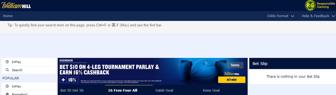 William Hill NJ