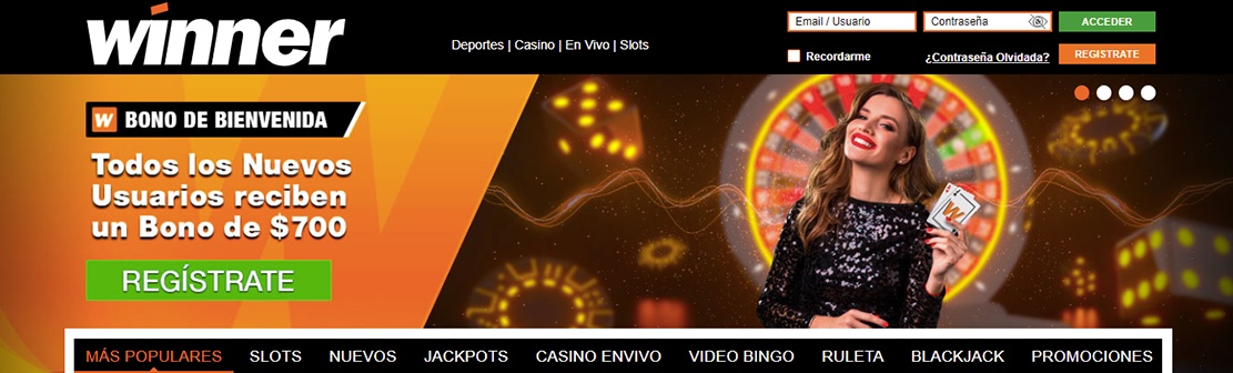 Winner Casino – Claim €30 No Deposit Bonus