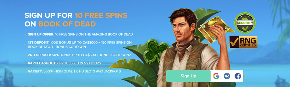 Winning Days Casino – Claim 150 Free Spins on your First Deposit
