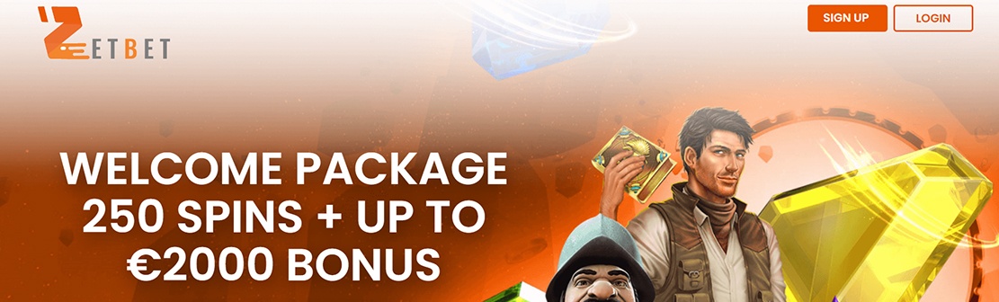 ZetBet Casino – Claim Up To €2000 Welcome Match Bonus Over Five Deposits